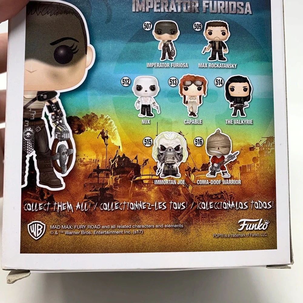 NEW Funko Pop Mad Max 507 Imperator Furiosa Vinyl Figure
